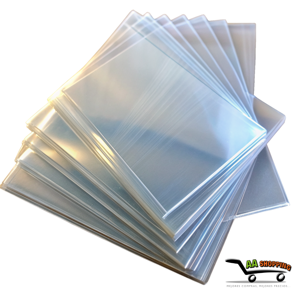 100 Micas MEDIA Carta para termolaminar/plastificar de 125 -135x188mm