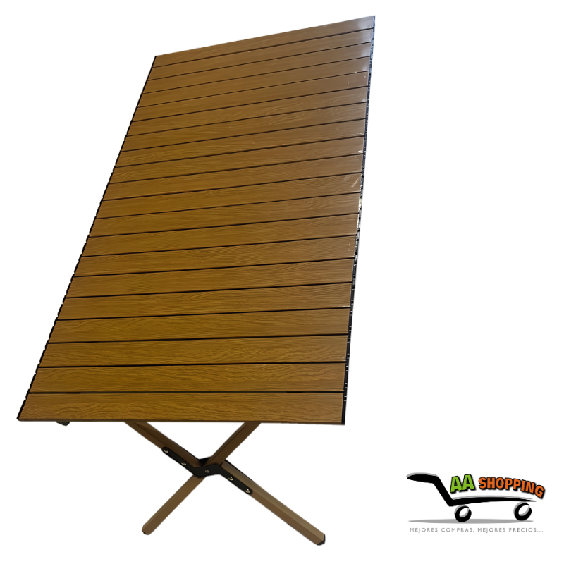 Mesa Multiuso Plegable Portatil Camping Viaje 120x60x45