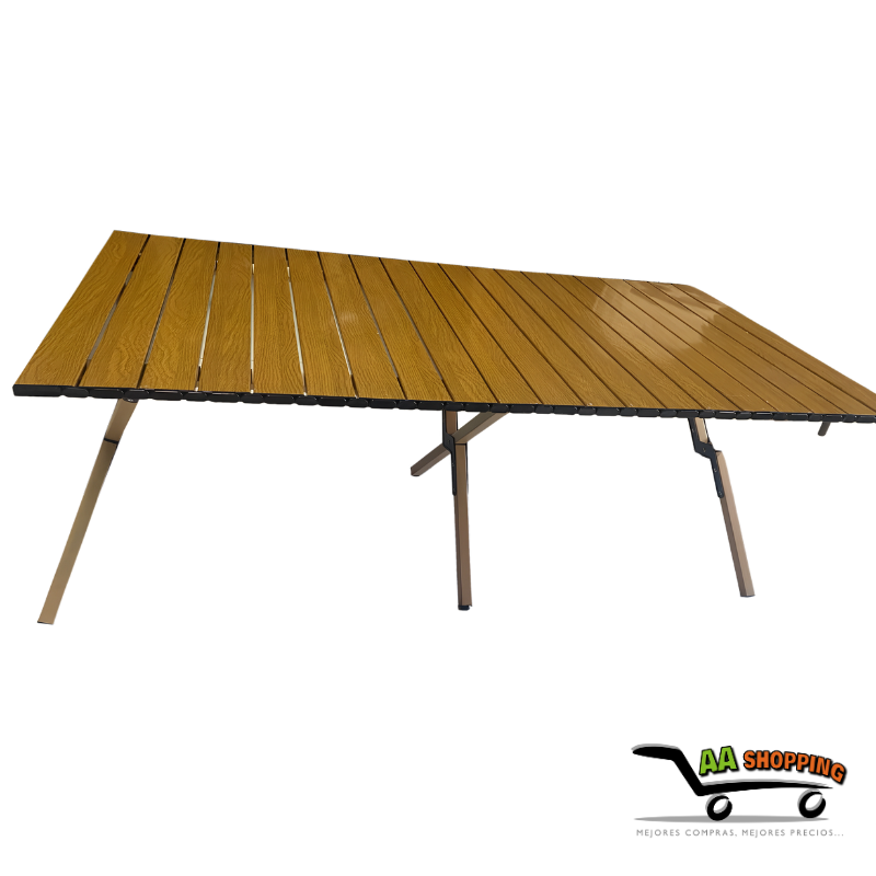 Mesa Multiuso Plegable Portatil Camping Viaje 120x60x45