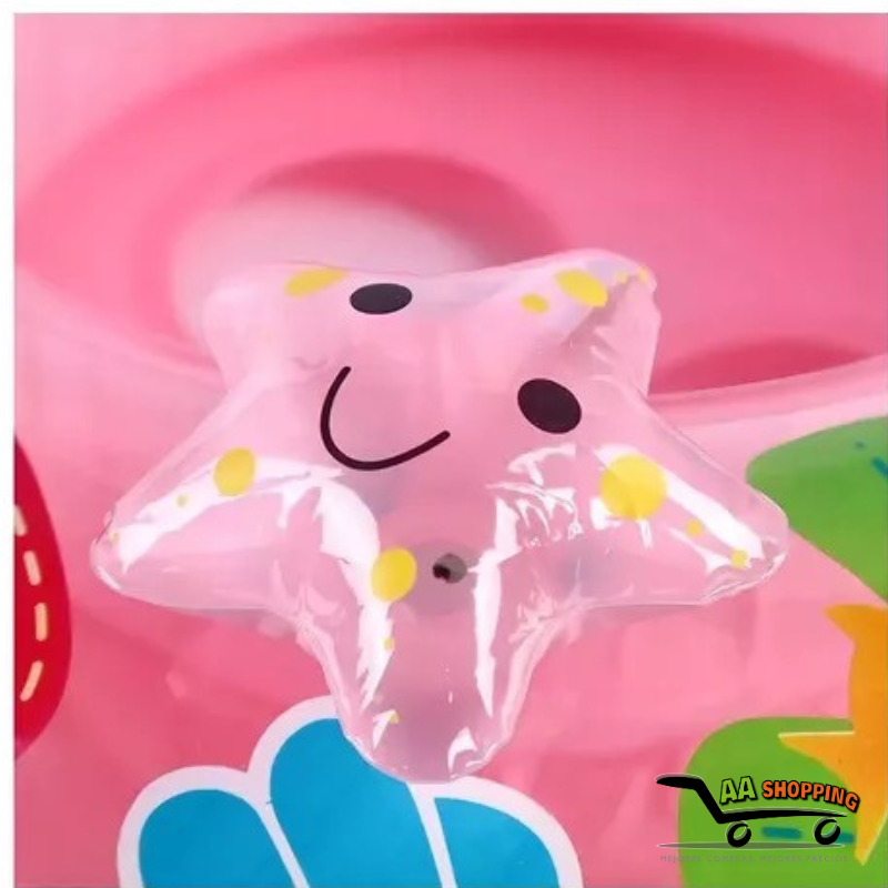 Flotador Sombrilla Palmera Inflable para niños y bebes