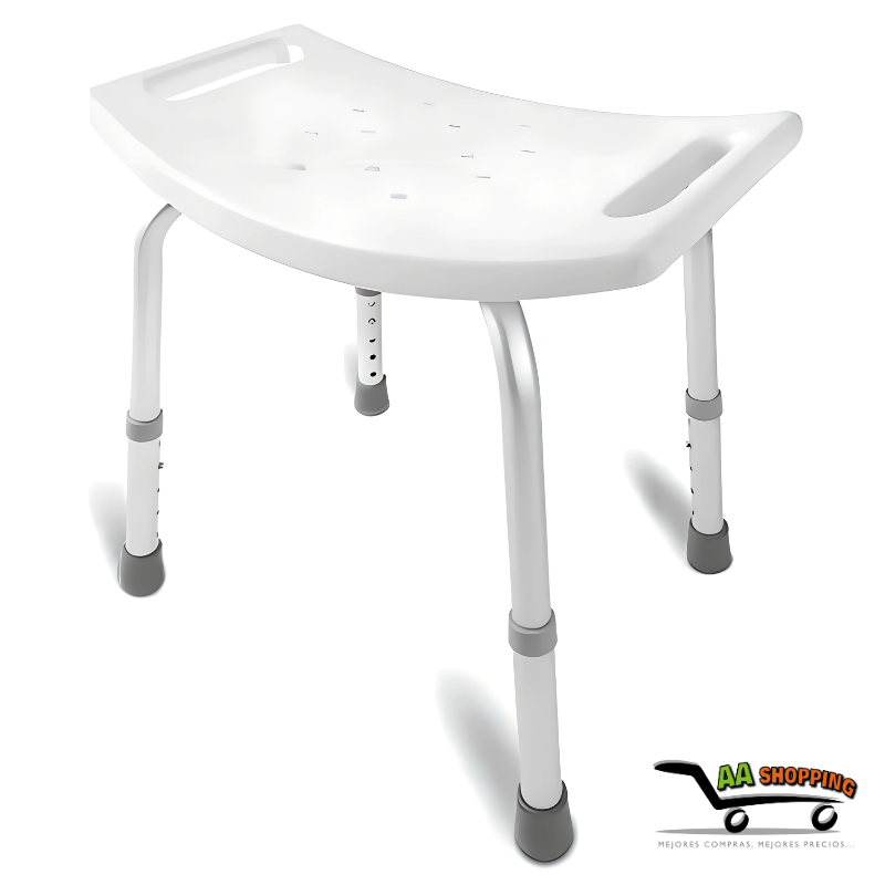 Silla Asiento Ducha Seguridad Piso Baño Regulable Antidesliz