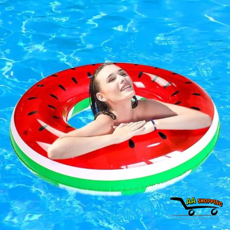 Flotador Inflable De Sandía Salvavidas de 60cm - 90cm y 120cm