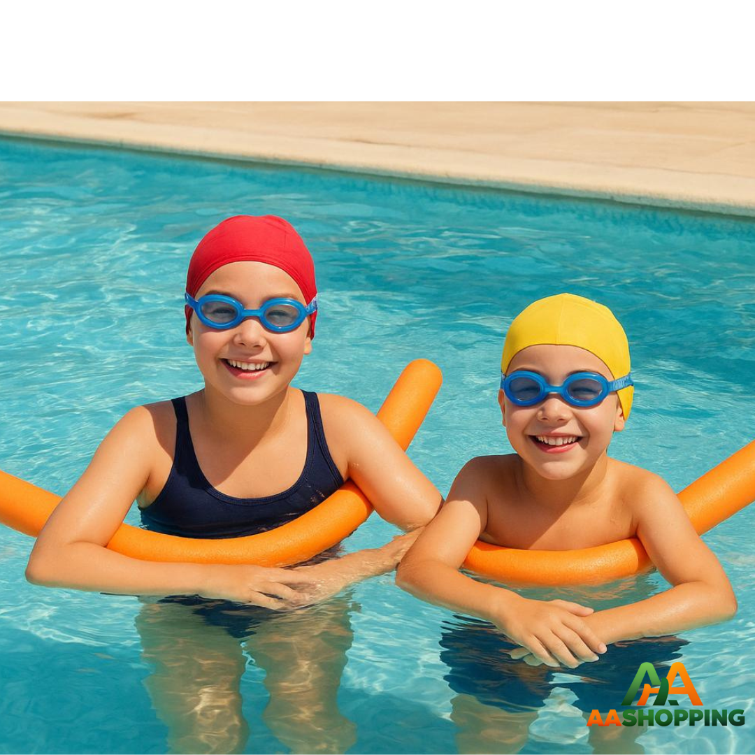 Flotador inflable TUBO naranja para Piscinas - 120cm
