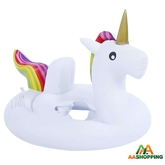 Flotador Unicornio Arcoíris Piscina 90cm