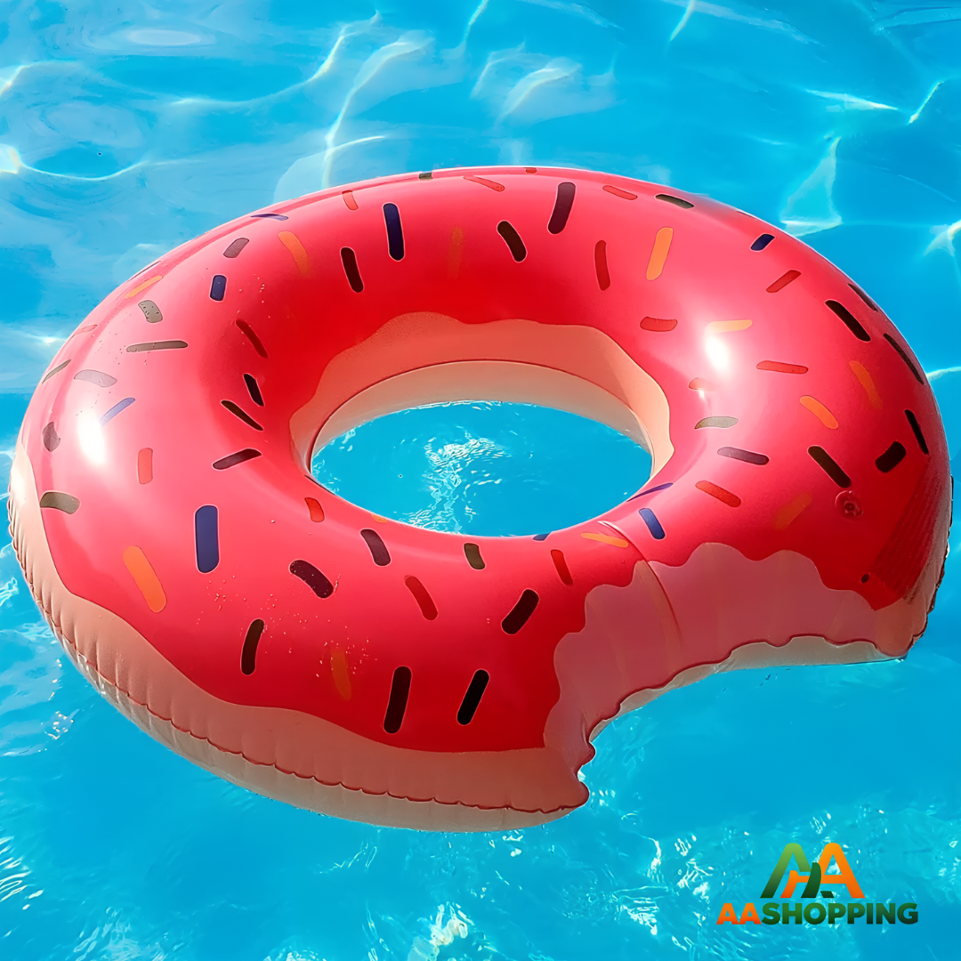 Flotador Inflable Dona Chips Piscina 80cm