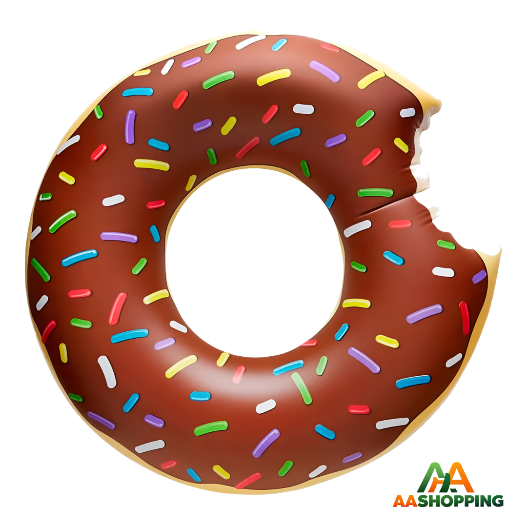 Flotador Inflable Dona Chips Piscina 80cm