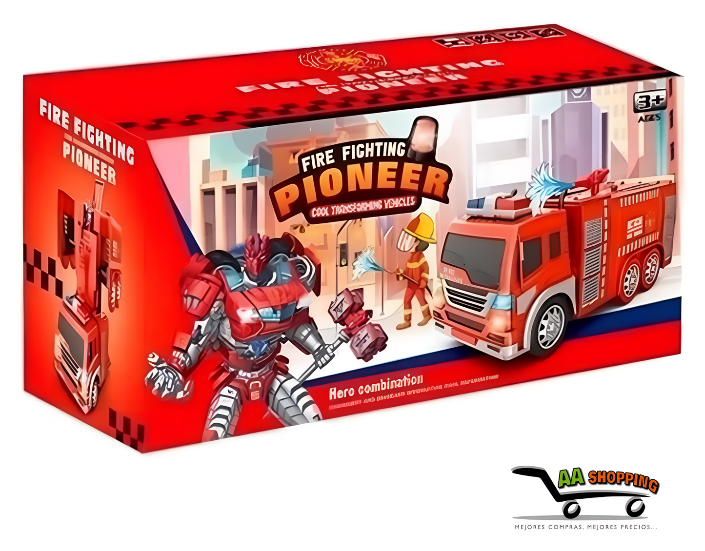 Camión Bombero transformer Pioneer