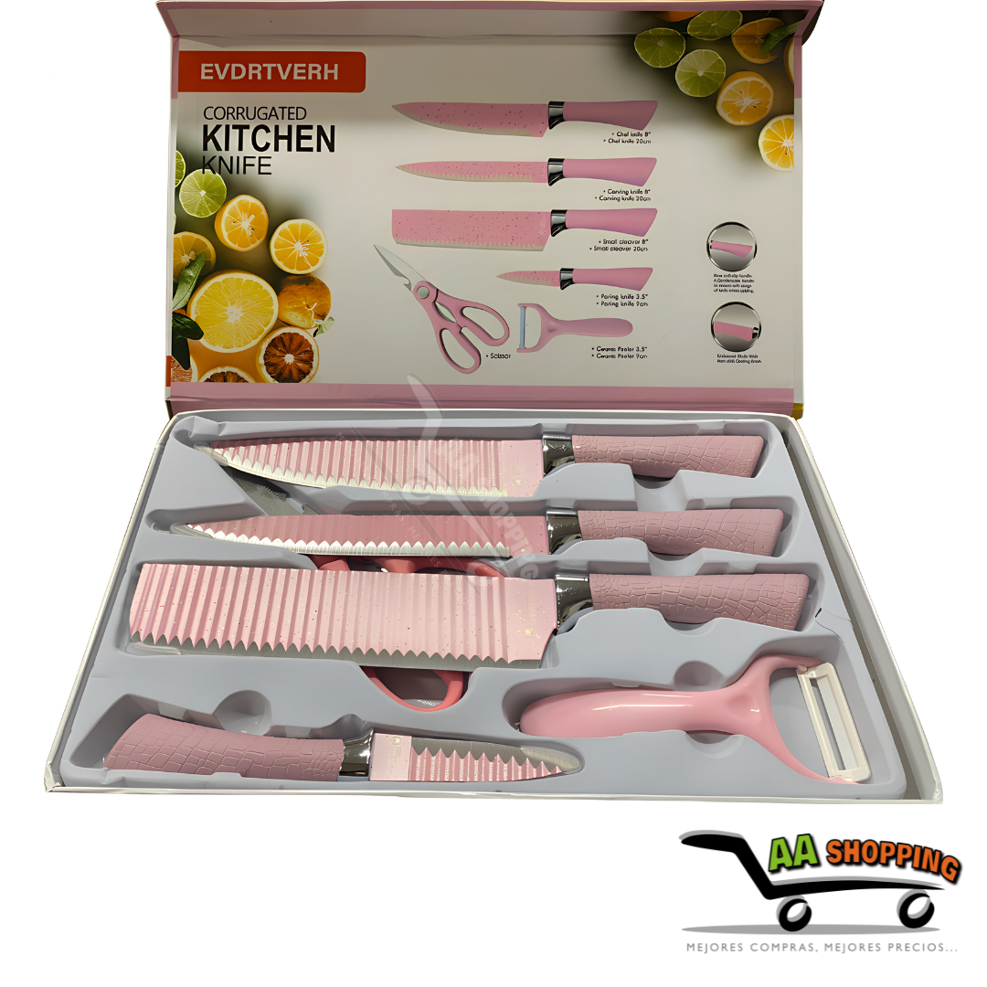 Set de cuchillos de 6 piezas - AA-2168 -