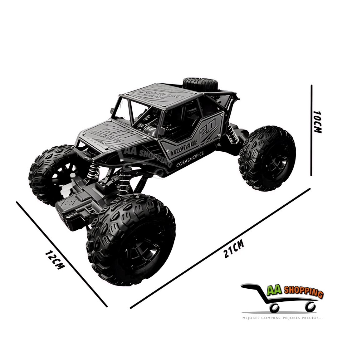 Auto TODO TERRENO 4x4 con control Remoto