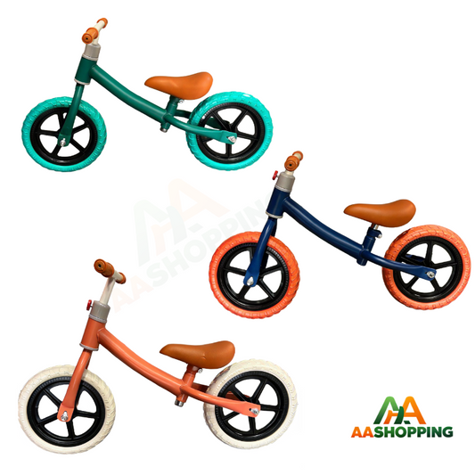 Bicicleta de Equilibrio Ajustable para Niños sin Pedales VINTAGE