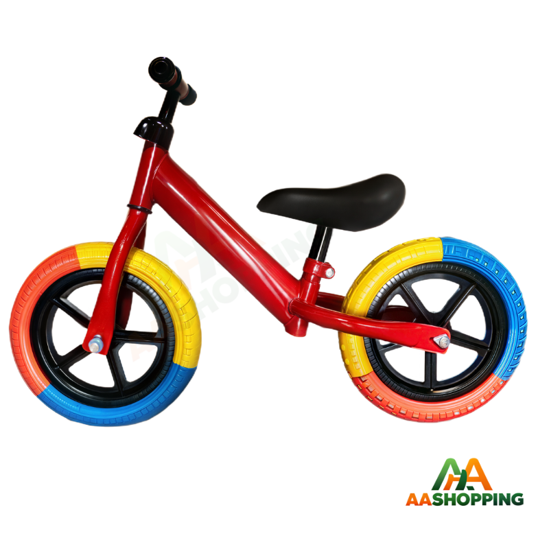 Bicicleta de Equilibrio Ajustable para Niños sin Pedales