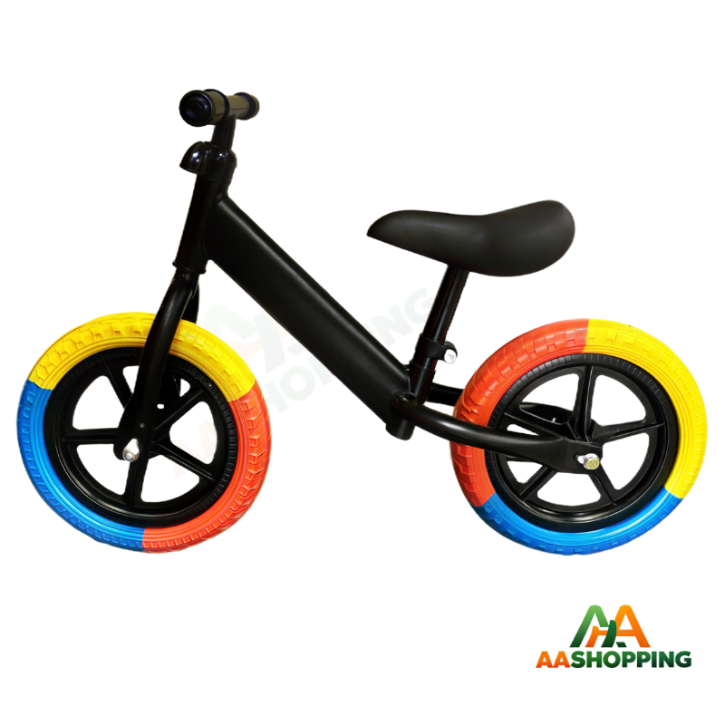 Bicicleta de Equilibrio Ajustable para Niños sin Pedales