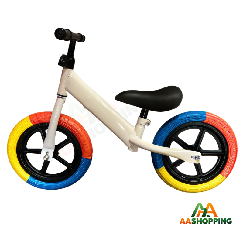 Bicicleta de Equilibrio Ajustable para Niños sin Pedales