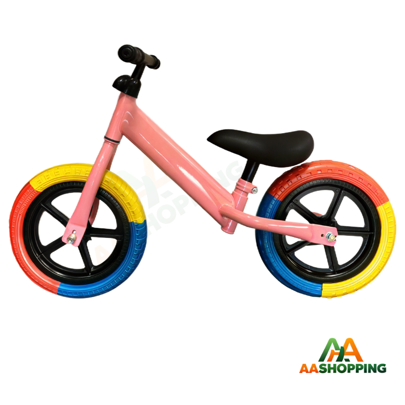 Bicicleta de Equilibrio Ajustable para Niños sin Pedales