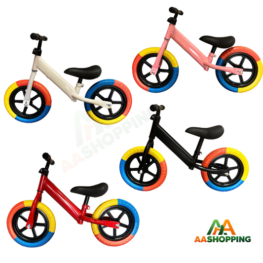 Bicicleta de Equilibrio Ajustable para Niños sin Pedales