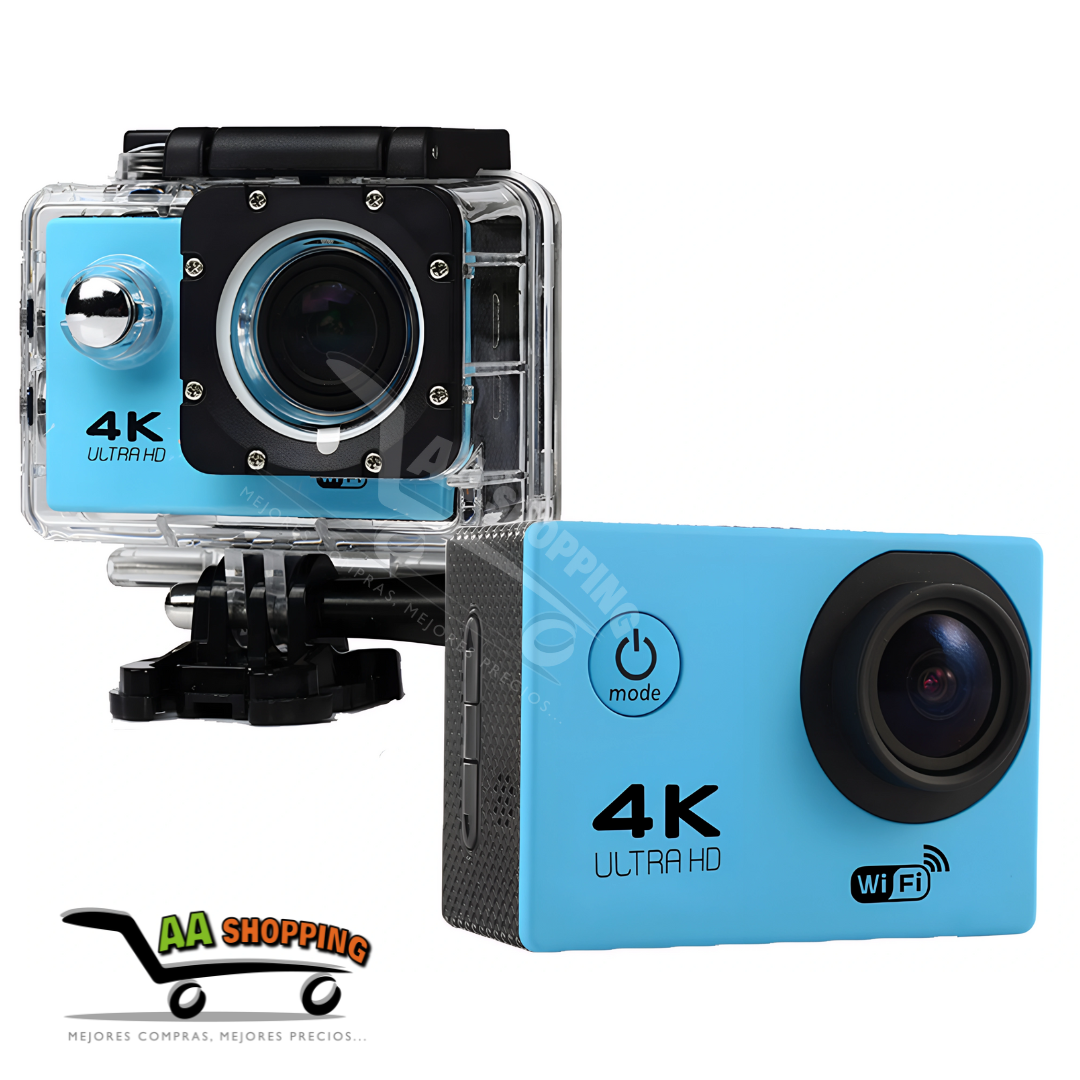 Cámara Deportiva 4k Ultra Hd Sumergible 30 Mt