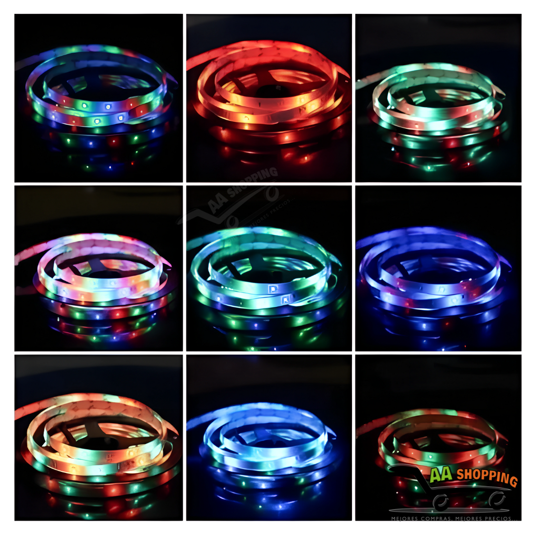 Tira Cinta Led 5mt Multicolores