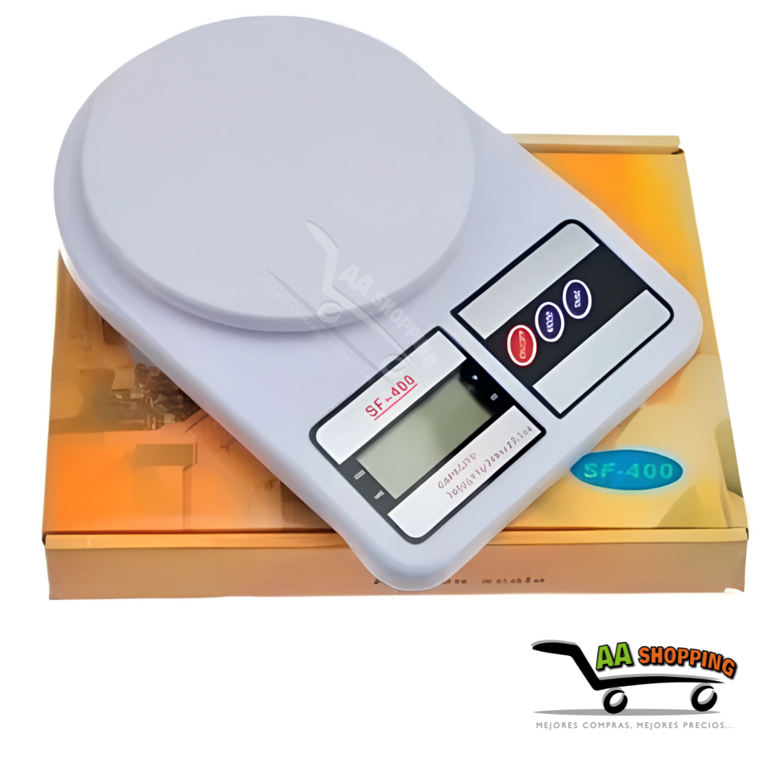 Balanza Pesa Digital Gramera De Cocina Comercio 10 Kilos