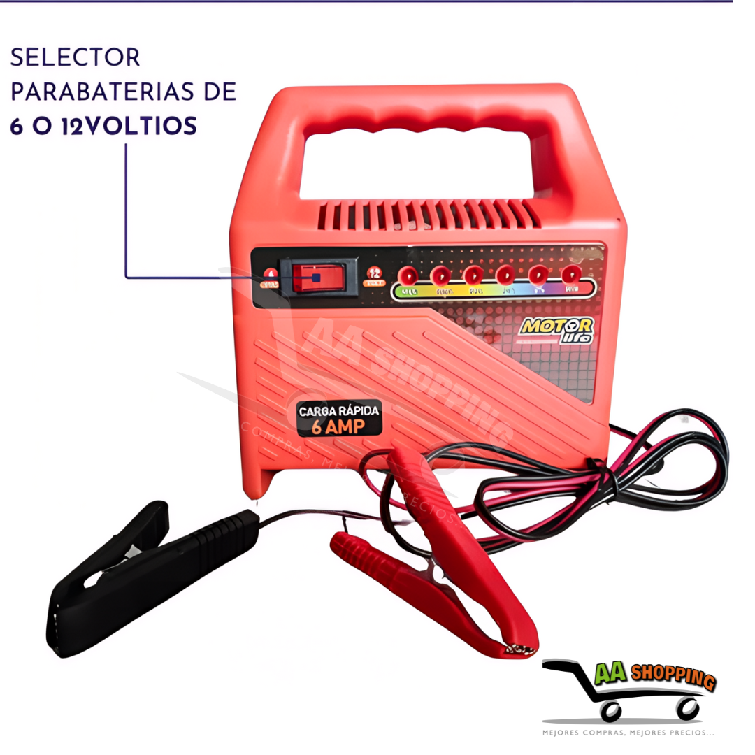 Cargador De Bateria 12v Y 6v