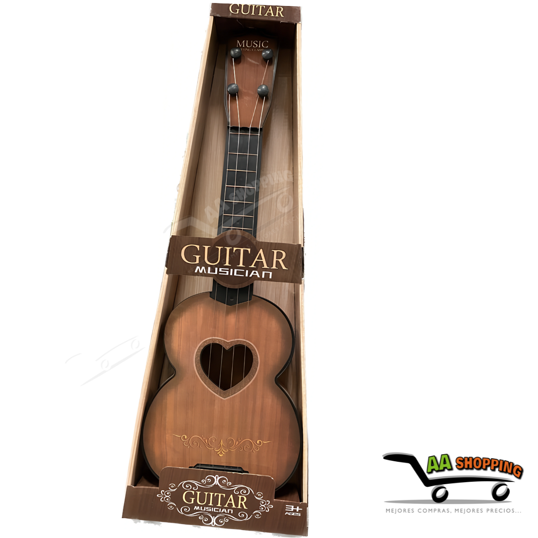 Guitarra 4 cuerdas para Niños de Juguete