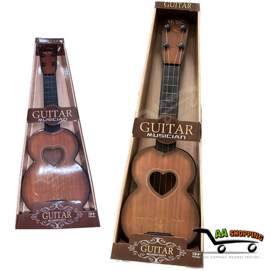 Guitarra 4 cuerdas para Niños de Juguete