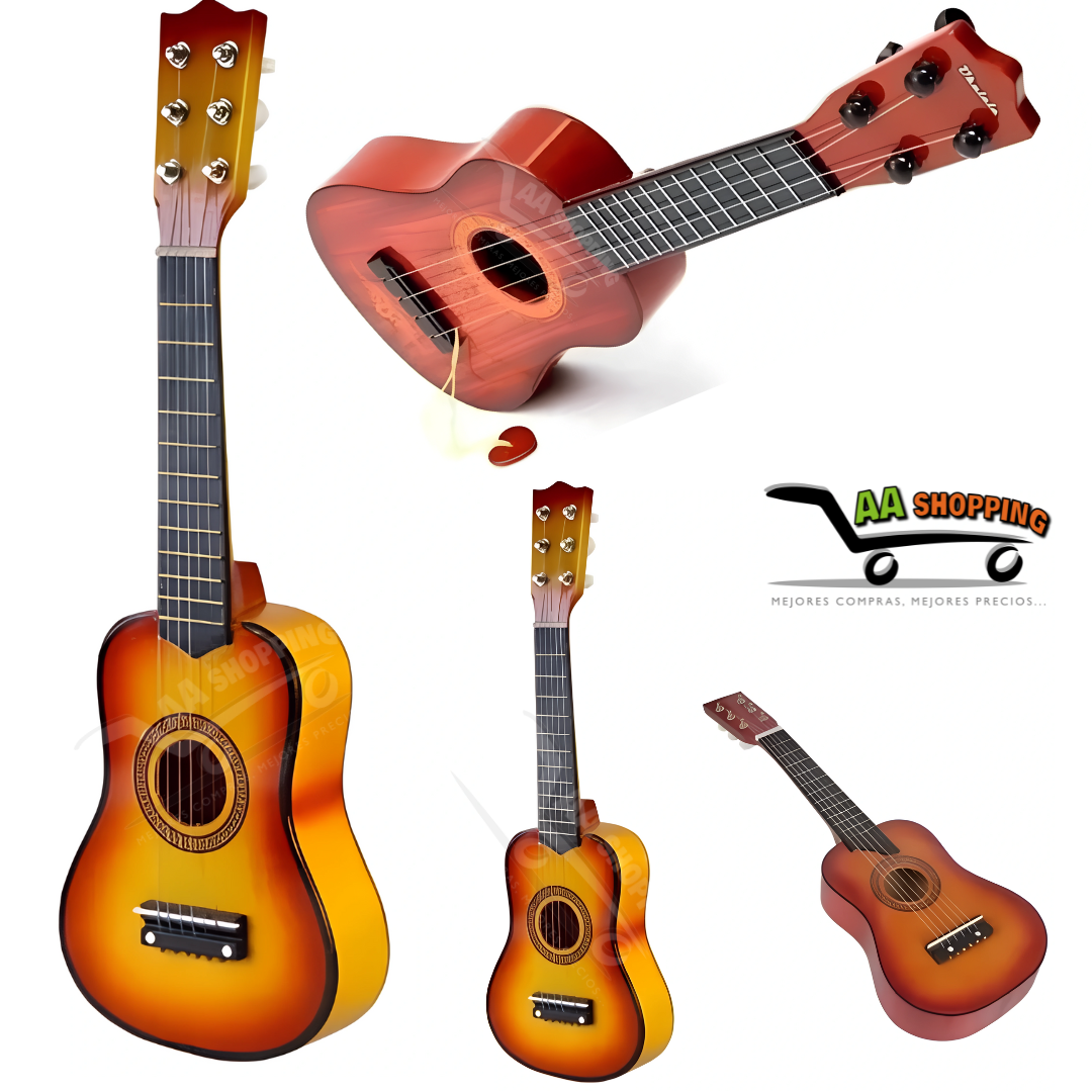 Guitarra REAL para niños y niñas de Madera